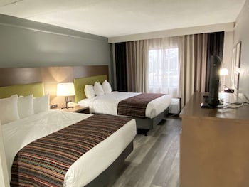 Standard Room, 2 Queen Beds, Non Smoking, Refrigerator & Microwave