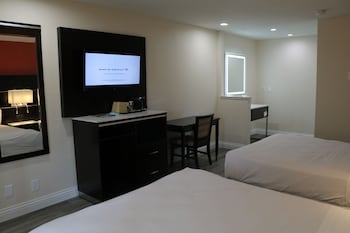 Standard Room, 2 Queen Beds, Non Smoking, Refrigerator & Microwave