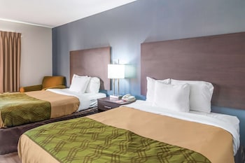 Standard Room, 2 Double Beds, Refrigerator & Microwave, Ground Floor
