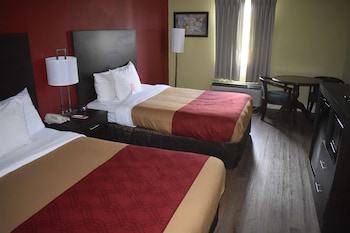 Standard Room, 2 Queen Beds, Non Smoking, Refrigerator & Microwave (2nd Floor)