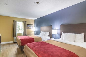 Standard Room, 2 Queen Beds, Non Smoking, Refrigerator & Microwave (2nd Floor)