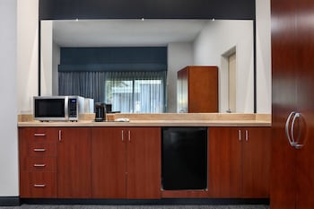 Suite, 1 King Bed with Sofa bed (Hearing Accessible)