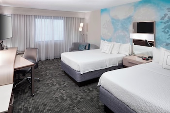 Room, 2 Double Beds, Balcony