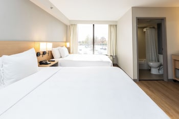 Room, 2 Queen Beds (High Floor, with sofa bed)