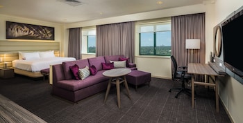 Suite, 1 Bedroom (Living Area & Add'l Half Bath)