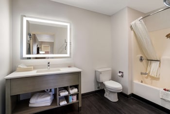 Standard Room, 2 Queen Beds, Non Smoking, Refrigerator & Microwave