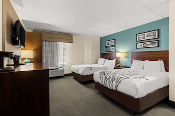 Double Room, 2 Double Beds, Non Smoking