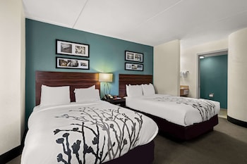 Double Room, 2 Double Beds, Non Smoking