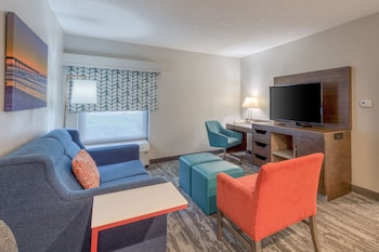 Suite, 1 King Bed, Accessible, Bathtub