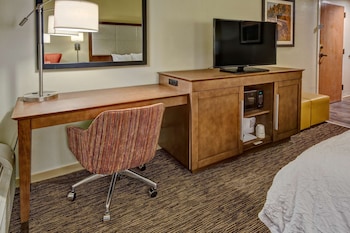 Room, 1 King Bed with Sofa bed, Refrigerator & Microwave