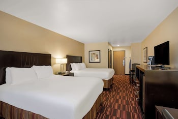 Standard Room, 2 Queen Beds, Refrigerator & Microwave