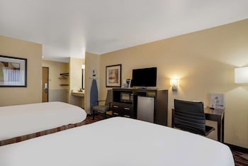 Standard Room, 2 Queen Beds, Refrigerator & Microwave