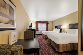 Standard Room, 2 Queen Beds, Refrigerator & Microwave