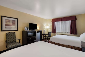 Standard Room, 2 Queen Beds, Refrigerator & Microwave