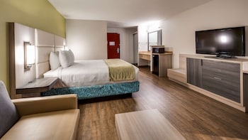 Standard Room, 2 Queen Beds, Non Smoking, Refrigerator & Microwave
