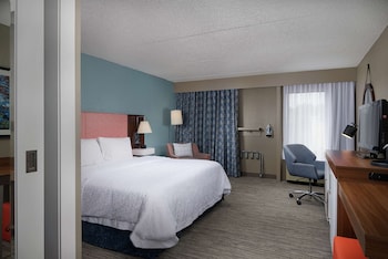 Room, 1 King Bed, Accessible (Mobility & Hearing, Roll-in Shower)