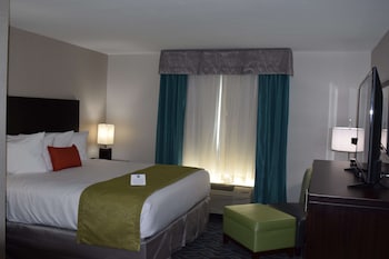 Standard Room, 1 King Bed, Non Smoking, Refrigerator & Microwave