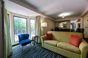 Suite, 1 King Bed, Refrigerator & Microwave, Lake View