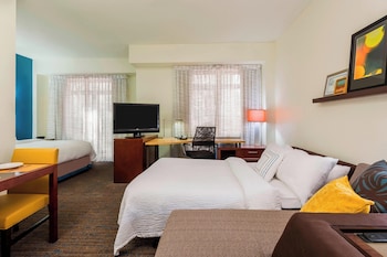 Studio, 1 Queen Bed with Sofa bed