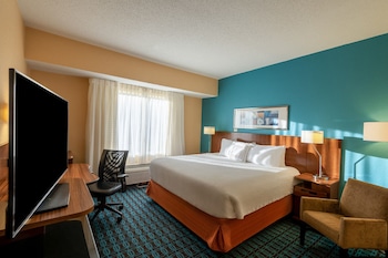 Room, 1 King Bed, Hearing Accessible (Roll-in Shower)