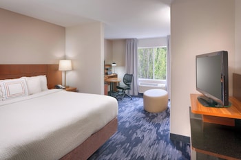 Suite, 1 King Bed with Sofa bed (Mobility/Hearing Accessible, Tub)