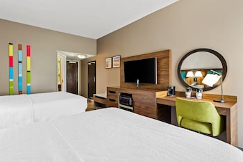 Two double beds nonsmoking