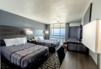 Standard Double Room, 2 Double Beds, Balcony, Ocean View