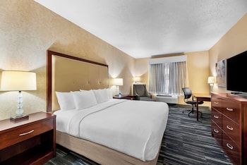 Standard Room, 1 King Bed, Non Smoking, Refrigerator & Microwave