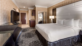 Standard Room, 1 King Bed, Non Smoking, Refrigerator & Microwave
