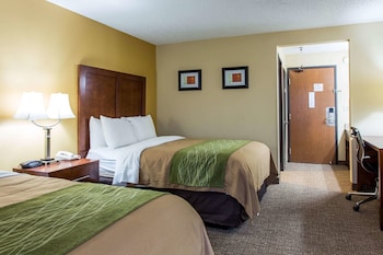 Double Room, 2 Double Beds, Non Smoking
