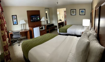 Double Room, 2 Double Beds, Non Smoking
