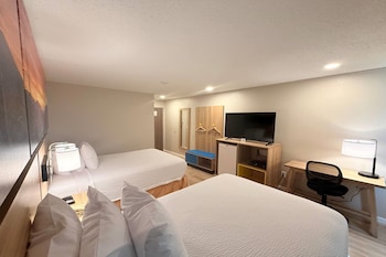 Double Room, 2 Double Beds, Non Smoking