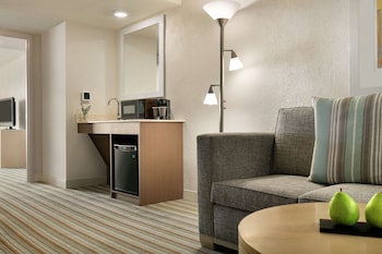 Suite, 1 King Bed, Accessible (Mobility & Hearing, Roll-in Shower)