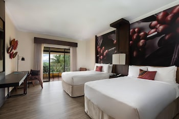 Room, 2 Double Beds, Pool Access