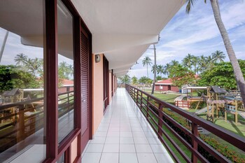 Standard Room, 2 Double Beds, Balcony, Garden View