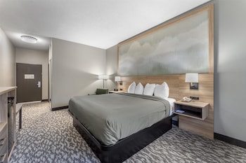 Standard Room, 1 King Bed, Non Smoking, Refrigerator & Microwave