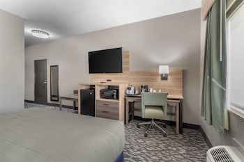 Standard Room, 1 King Bed, Accessible, Refrigerator & Microwave