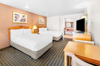 Standard Room, 2 Double Beds, Accessible, Refrigerator & Microwave