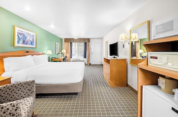 Standard Room, 1 King Bed, Non Smoking, Refrigerator & Microwave