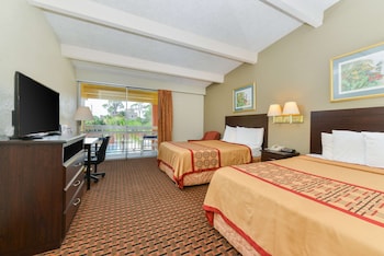 Room, 2 Double Beds, Non Smoking, Balcony