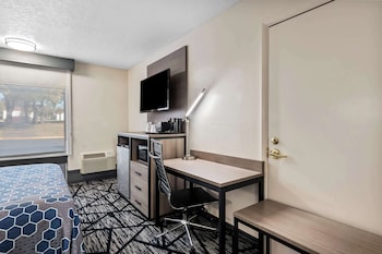 Standard Room, 1 Queen Bed, Accessible, Refrigerator & Microwave (Walk-in Shower)