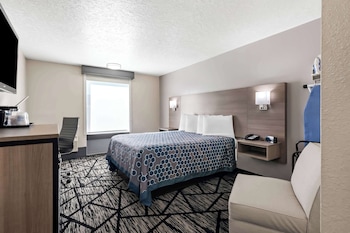 Standard Room, 1 Queen Bed, Non Smoking, Refrigerator & Microwave