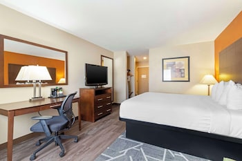 Suite, 1 King Bed, Accessible, Refrigerator & Microwave