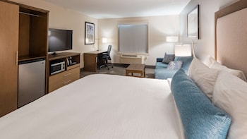 Suite, 1 King Bed, Accessible, Refrigerator & Microwave (with Sofabed)