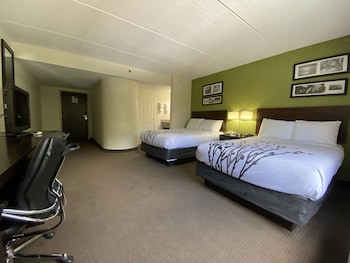 Double Room, 2 Double Beds, Non Smoking
