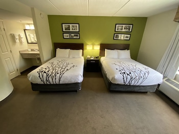 Double Room, 2 Double Beds, Non Smoking