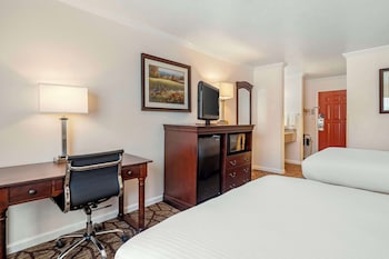 Standard Room, 2 Queen Beds, Non Smoking, Refrigerator & Microwave
