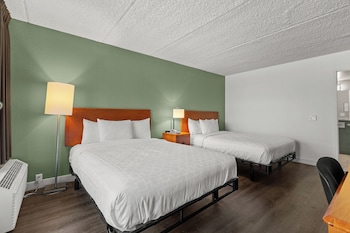 Single Room, 2 Queen Beds (Roll-In Shower)