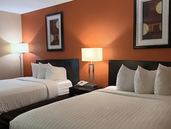 Double Room, 2 Double Beds, Non Smoking