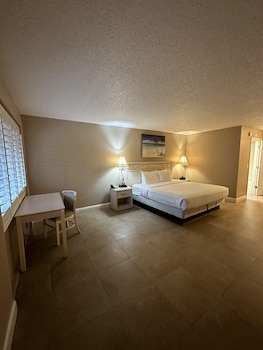 Room, 1 King Bed, Refrigerator & Microwave